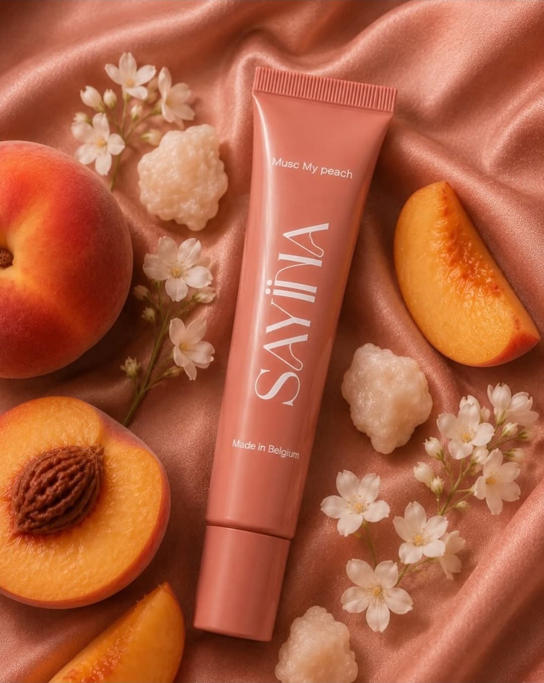 Musc My Peach et pêches